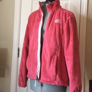 North Face coat and gloves